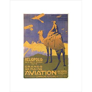 Wee Blue Coo Air Show Egypt Pyramid Airplane France Camel Vintage Ad Wall Art Print Wee Blue Coo Air Show Egypt Pyramid Airplane France Camel Vintage Ad Wall Art Print