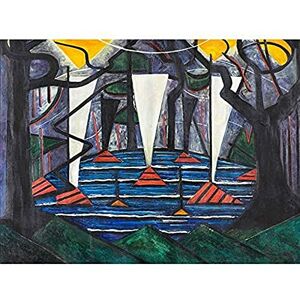 Fine Art Prints Jacoba Van Heemskerck Komposition Nr. 23 ungerahmter Wandkunstdruck, Poster, Heimdekoration, Premium Fine Art Prints Jacoba Van Heemskerck Komposition Nr. 23 ungerahmter Wandkunstdruck, Poster, Heimdekoration, Premium