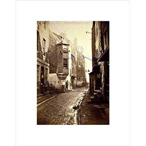 Wee Blue Coo VINTAGE PHOTOGRAPH CITYSCAPE STREET COWGATE EDINBURGH FRAMED ART PRINT MOUNT B12X3727 Wee Blue Coo VINTAGE PHOTOGRAPH CITYSCAPE STREET COWGATE EDINBURGH FRAMED ART PRINT MOUNT B12X3727