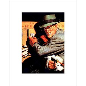 Wee Blue Coo Fantasy Crime Locker Dead Woman Gun Shot Gangster Wall Art Print Wee Blue Coo Fantasy Crime Locker Dead Woman Gun Shot Gangster Wall Art Print