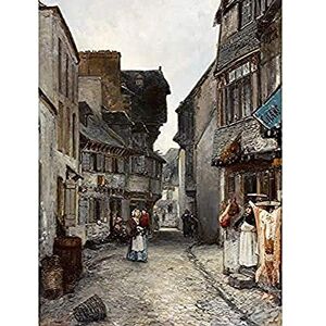 Fine Art Prints Johan Barthold Jongkind A Street In Landerneau Unframed Wall Art Print Poster Home Decor Premium Fine Art Prints Johan Barthold Jongkind A Street In Landerneau Unframed Wall Art Print Poster Home Decor Premium