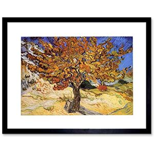 Wee Blue Coo Van Gogh Mulberry Tree 1889 Painting Frame Art Print Picture 22 F12X1622 Wee Blue Coo Van Gogh Mulberry Tree 1889 Painting Frame Art Print Picture 22 F12X1622