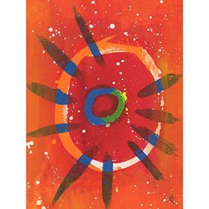 Artery8 Hendo Tanuki Abstract Red Painting Circles Strokes Premium Wall Art Canvas Print 18X24 Inch Artery8 Hendo Tanuki Abstract Red Painting Circles Strokes Premium Wall Art Canvas Print 18X24 Inch