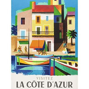 Fine Art Prints Nathan Visit Cote D'azur Railway Travel Advert Art Print Canvas Premium Wall Decor Poster Mural Fine Art Prints Nathan Visit Cote D'azur Railway Travel Advert Art Print Canvas Premium Wall Decor Poster Mural