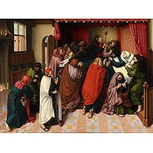 Artery8 Master Amsterdam The Death Of The Virgin Painting Art Print Canvas Premium Wall Decor Poster Mural Artery8 Master Amsterdam The Death Of The Virgin Painting Art Print Canvas Premium Wall Decor Poster Mural