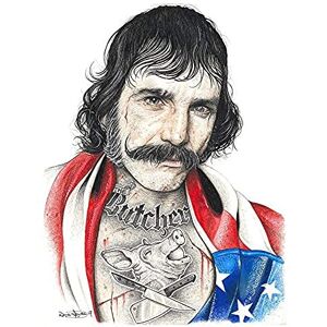 Wee Blue Coo Wayne Maguire Tattooed Bill the Butcher Inked Ikon Canvas Print Wee Blue Coo Wayne Maguire Tattooed Bill the Butcher Inked Ikon Canvas Print