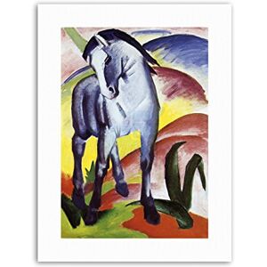 Wee Blue Coo Franz Marc Blue Horse I 1911 Poster Painting Old Master Canvas Art Print Wee Blue Coo Franz Marc Blue Horse I 1911 Poster Painting Old Master Canvas Art Print
