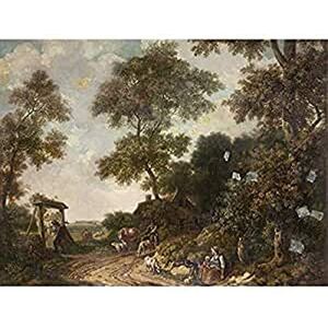 Artery8 Jurriaan Andriessen Dutch Landscape Painting Art Print Canvas Premium Wall Decor Poster Mural Artery8 Jurriaan Andriessen Dutch Landscape Painting Art Print Canvas Premium Wall Decor Poster Mural
