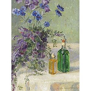 Artery8 Wegener Flowers Bottle Still Life Painting Unframed Wall Art Print Poster Home Decor Premium Artery8 Wegener Flowers Bottle Still Life Painting Unframed Wall Art Print Poster Home Decor Premium
