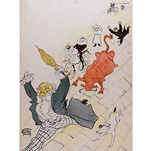 Fine Art Prints Toulouse-Lautrec The Mad Cow Painting Large Print Poster Wall Art Decor Picture Fine Art Prints Toulouse-Lautrec The Mad Cow Painting Large Print Poster Wall Art Decor Picture