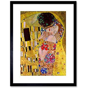 Wee Blue Coo Klimt The Kiss Old Master Painting Reproduction Framed Wall Art Print Wee Blue Coo Klimt The Kiss Old Master Painting Reproduction Framed Wall Art Print