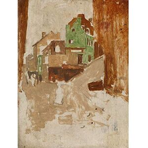 Artery8 Breitner Street in Montmartre Paris Painting Premium Wall Art Canvas Print 18X24 Inch Artery8 Breitner Street in Montmartre Paris Painting Premium Wall Art Canvas Print 18X24 Inch