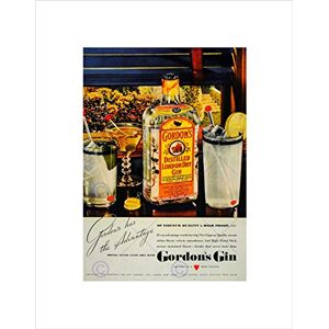 Wee Blue Coo ADVERT DRINK ALCOHOL GIN SPIRIT BOOZE LONDON UK FRAMED ART PRINT MOUNT B12X10300 Wee Blue Coo ADVERT DRINK ALCOHOL GIN SPIRIT BOOZE LONDON UK FRAMED ART PRINT MOUNT B12X10300