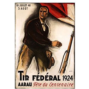 Wee Blue Coo Sport Ad Vintage Shooting Festival Switzerland Wall Art Print Wee Blue Coo Sport Ad Vintage Shooting Festival Switzerland Wall Art Print