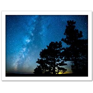 Artery8 BLM Wick Grand Canyon-Parashant Monument Stars Milky Way Artwork Framed Wall Art Print 18X24 Inch Artery8 BLM Wick Grand Canyon-Parashant Monument Stars Milky Way Artwork Framed Wall Art Print 18X24 Inch