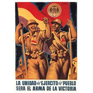 Wee Blue Coo War Civil Spain International Brigade Republic Picture Wall Art Print Wee Blue Coo War Civil Spain International Brigade Republic Picture Wall Art Print