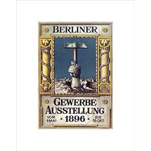 Wee Blue Coo Exhibition Trade Berlin Germany Vintage Advert Retro Wall Art Print Wee Blue Coo Exhibition Trade Berlin Germany Vintage Advert Retro Wall Art Print