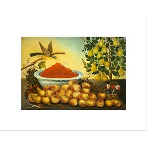 Wee Blue Coo Charles Bond American Still Life Fruit Bird Dwarf Pear Tree Art Wall Art Print Wee Blue Coo Charles Bond American Still Life Fruit Bird Dwarf Pear Tree Art Wall Art Print