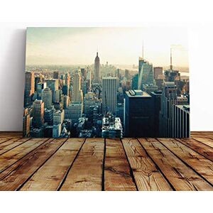 Big Box Art Canvas Print Wall Art Manhattan New York City Skyline USA (4) Mounted & Stretched Framed Picture Home Decor for Kitchen, Living Room, Bedroom, Hallway, Multi-Colour, 20x14 Inch Big Box Art Canvas Print Wall Art Manhattan New York City Skyline USA (4) Mounted & Stretched Framed Picture Home Decor for Kitchen, Living Room, Bedroom, Hallway, Multi-Colour, 20x14 Inch