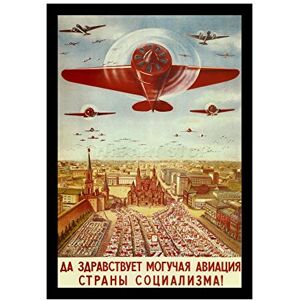Wee Blue Coo Political Military Soviet Union Airforce Communist Picture Wall Art Print Wee Blue Coo Political Military Soviet Union Airforce Communist Picture Wall Art Print