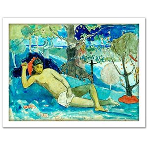 Fine Art Prints Paul Gauguin The Queen Of Beauty Or The Noble Queen Large Framed Art Print Poster Wall Decor 18x24 Fine Art Prints Paul Gauguin The Queen Of Beauty Or The Noble Queen Large Framed Art Print Poster Wall Decor 18x24