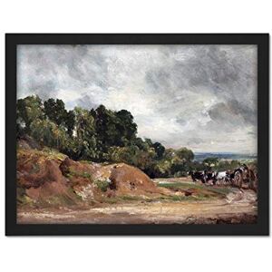 Artery8 Constable Sandbanks Cart Horses Hampstead Heath Painting Artwork Framed Wall Art Print 18X24 Inch Artery8 Constable Sandbanks Cart Horses Hampstead Heath Painting Artwork Framed Wall Art Print 18X24 Inch