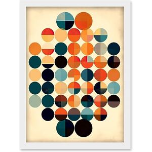 Artery8 Minimalist Bauhaus Geometric Vintage Colourful Shapes Circles Artwork Framed Wall Art Print A4 Artery8 Minimalist Bauhaus Geometric Vintage Colourful Shapes Circles Artwork Framed Wall Art Print A4