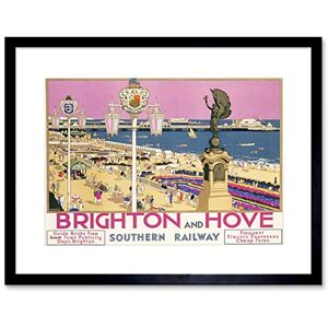 Wee Blue Coo Brighton Hove Sussex Beach Pier Sea Pink Sky Picture Framed Wall Art Print Wee Blue Coo Brighton Hove Sussex Beach Pier Sea Pink Sky Picture Framed Wall Art Print