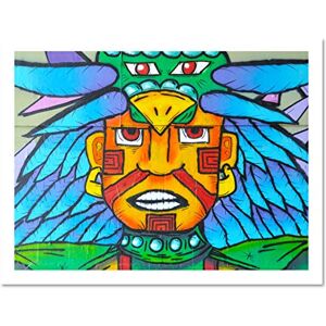 Fine Art Prints Graffiti Man Face Tribal Large Framed Art Print Poster Wall Decor 18x24 inch Fine Art Prints Graffiti Man Face Tribal Large Framed Art Print Poster Wall Decor 18x24 inch