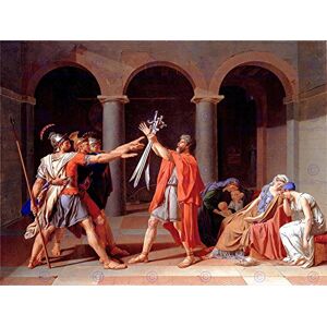 Wee Blue Coo Painting Roman David Oath Horatii Wall Art Print Wee Blue Coo Painting Roman David Oath Horatii Wall Art Print