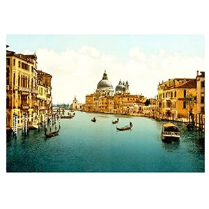 Wee Blue Coo Vintage Photo Travel Grand Canal Venice Italy New Picture Wall Art Print Wee Blue Coo Vintage Photo Travel Grand Canal Venice Italy New Picture Wall Art Print