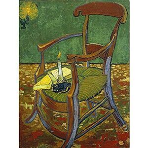 Fine Art Prints Vincent Van Gogh De Stoel Van Gauguin Art Print Canvas Premium Wall Decor Poster Mural Fine Art Prints Vincent Van Gogh De Stoel Van Gauguin Art Print Canvas Premium Wall Decor Poster Mural