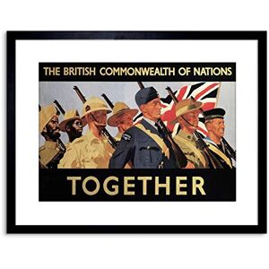 Wee Blue Coo War British Commonwealth Empire WW2 Soldier Ad Framed Wall Art Print Wee Blue Coo War British Commonwealth Empire WW2 Soldier Ad Framed Wall Art Print