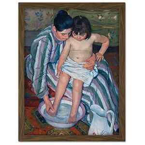 Fine Art Prints Mary Cassatt The Childs Bath Large Framed Art Print Poster Wall Decor 18x24 Fine Art Prints Mary Cassatt The Childs Bath Large Framed Art Print Poster Wall Decor 18x24