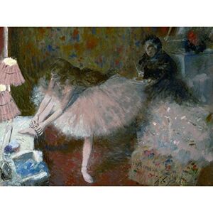 Artery8 Jean Louis Forain Dancer In Her Dressing Room Painting Premium Wall Art Canvas Print 18X24 Inch Artery8 Jean Louis Forain Dancer In Her Dressing Room Painting Premium Wall Art Canvas Print 18X24 Inch