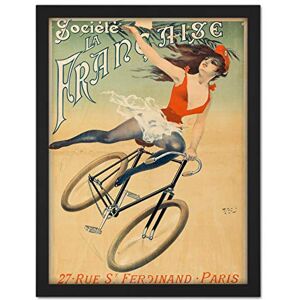 Fine Art Prints Pal Francaise Marianne Bicycle Cycles Bike Vintage Advert Large Framed Art Print Poster Wall Decor 18x24 in Fine Art Prints Pal Francaise Marianne Bicycle Cycles Bike Vintage Advert Large Framed Art Print Poster Wall Decor 18x24 in