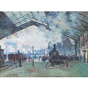 Fine Art Prints Monet Arrival Normandy Train Gare Saint-Lazare Gemälde ungerahmt Wandbild Kunstdruck Poster Home Decor Premium Fine Art Prints Monet Arrival Normandy Train Gare Saint-Lazare Gemälde ungerahmt Wandbild Kunstdruck Poster Home Decor Premium