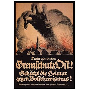 Wee Blue Coo Ad Political Anti Bolshevik Weimar Republic Germany Wall Art Print Wee Blue Coo Ad Political Anti Bolshevik Weimar Republic Germany Wall Art Print