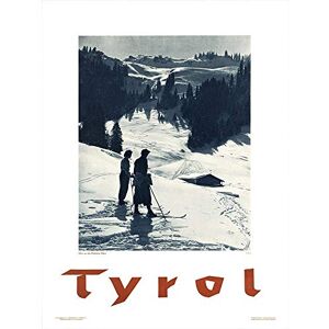 Wee Blue Coo Travel Tyrol Austria Ski Winter Sport Alpine Snow Art Print Poster Wall Decor 12X16 Inch Wee Blue Coo Travel Tyrol Austria Ski Winter Sport Alpine Snow Art Print Poster Wall Decor 12X16 Inch