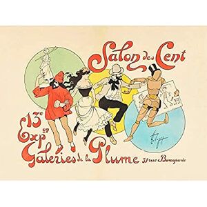 Artery8 Lebegue Salon Des Cent 13th Exhibition Advert Unframed Wall Art Print Poster Home Decor Premium Artery8 Lebegue Salon Des Cent 13th Exhibition Advert Unframed Wall Art Print Poster Home Decor Premium