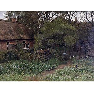 Artery8 Anton Mauve The Vegetable Garden Farm Painting Unframed Wall Art Print Poster Home Decor Premium Artery8 Anton Mauve The Vegetable Garden Farm Painting Unframed Wall Art Print Poster Home Decor Premium