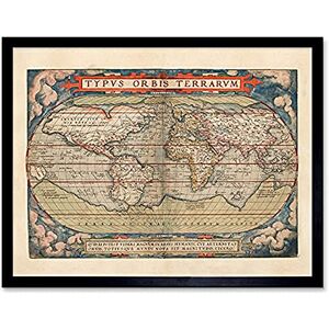 Fine Art Prints Weltkarte Ortelius 1579 Weltkontinente kunstvoll ungerahmt Wandbild Kunstdruck Poster Home Decor Premium Fine Art Prints Weltkarte Ortelius 1579 Weltkontinente kunstvoll ungerahmt Wandbild Kunstdruck Poster Home Decor Premium