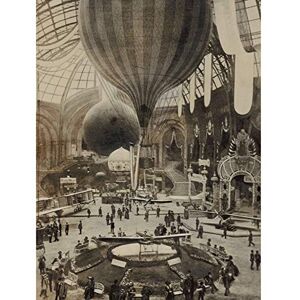 Artery8 Balloon Aircraft Exposition Paris Vintage Photograph Unframed Wall Art Print Poster Home Decor Premium Artery8 Balloon Aircraft Exposition Paris Vintage Photograph Unframed Wall Art Print Poster Home Decor Premium