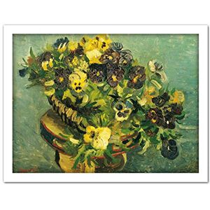 Fine Art Prints Vincent Van Gogh Mand Met Viooltjes Large Framed Art Print Poster Wall Decor 18x24 Fine Art Prints Vincent Van Gogh Mand Met Viooltjes Large Framed Art Print Poster Wall Decor 18x24