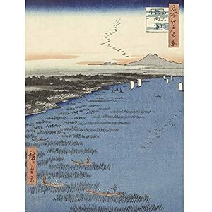 Artery8 Hiroshige The Coast At Samezu In South Shinagawa Art Print Canvas Premium Wall Decor Poster Mural Artery8 Hiroshige The Coast At Samezu In South Shinagawa Art Print Canvas Premium Wall Decor Poster Mural