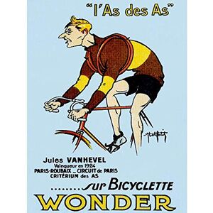 Wee Blue Coo Sport Bicycle Advert Vanhevel Winner Paris Roubaix France Art Print Poster Wall Decor 12X16 Inch Wee Blue Coo Sport Bicycle Advert Vanhevel Winner Paris Roubaix France Art Print Poster Wall Decor 12X16 Inch