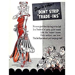 Fine Art Prints Eisner War WWII USA Don't Be Dope Old Stripper Advert Art Print Canvas Premium Wall Decor Poster Mural Fine Art Prints Eisner War WWII USA Don't Be Dope Old Stripper Advert Art Print Canvas Premium Wall Decor Poster Mural
