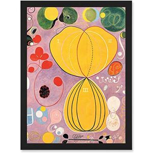 Artery8 Hilma Af Klint Group IV No 7 Ten Largest Adulthood Abstract Artwork Framed Wall Art Print A4 Artery8 Hilma Af Klint Group IV No 7 Ten Largest Adulthood Abstract Artwork Framed Wall Art Print A4