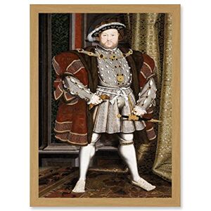 Artery8 Painting Antique Holbein Junior Henry Tudor VIII King England Artwork Framed Wall Art Print A4 Artery8 Painting Antique Holbein Junior Henry Tudor VIII King England Artwork Framed Wall Art Print A4