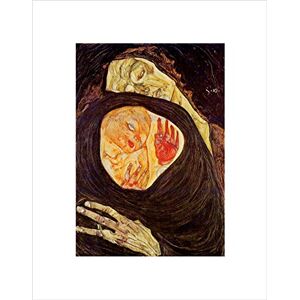 Wee Blue Coo Egon Schiele Dead Mother 1910 Old Master Wall Art Print Wee Blue Coo Egon Schiele Dead Mother 1910 Old Master Wall Art Print